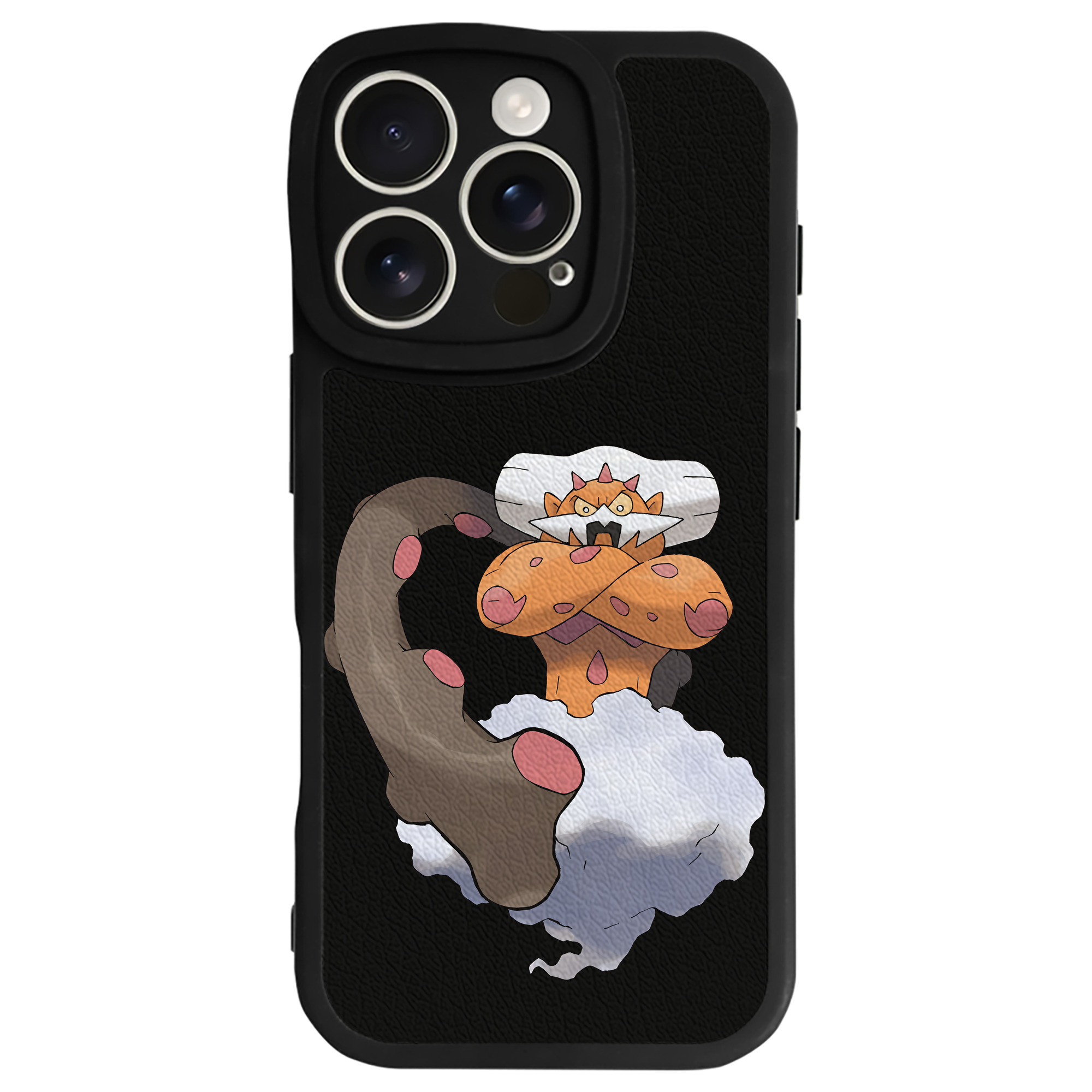 （画像用） ポケットモンスター Pokémon 【iPhone 16シリーズ対応】シリコンスマホケース（レザー調） 材質：シリコン